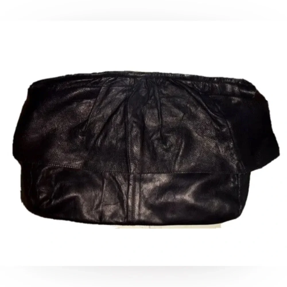 Morgan Taylor Lambskin Leather Clutch, soft Lambskin leather